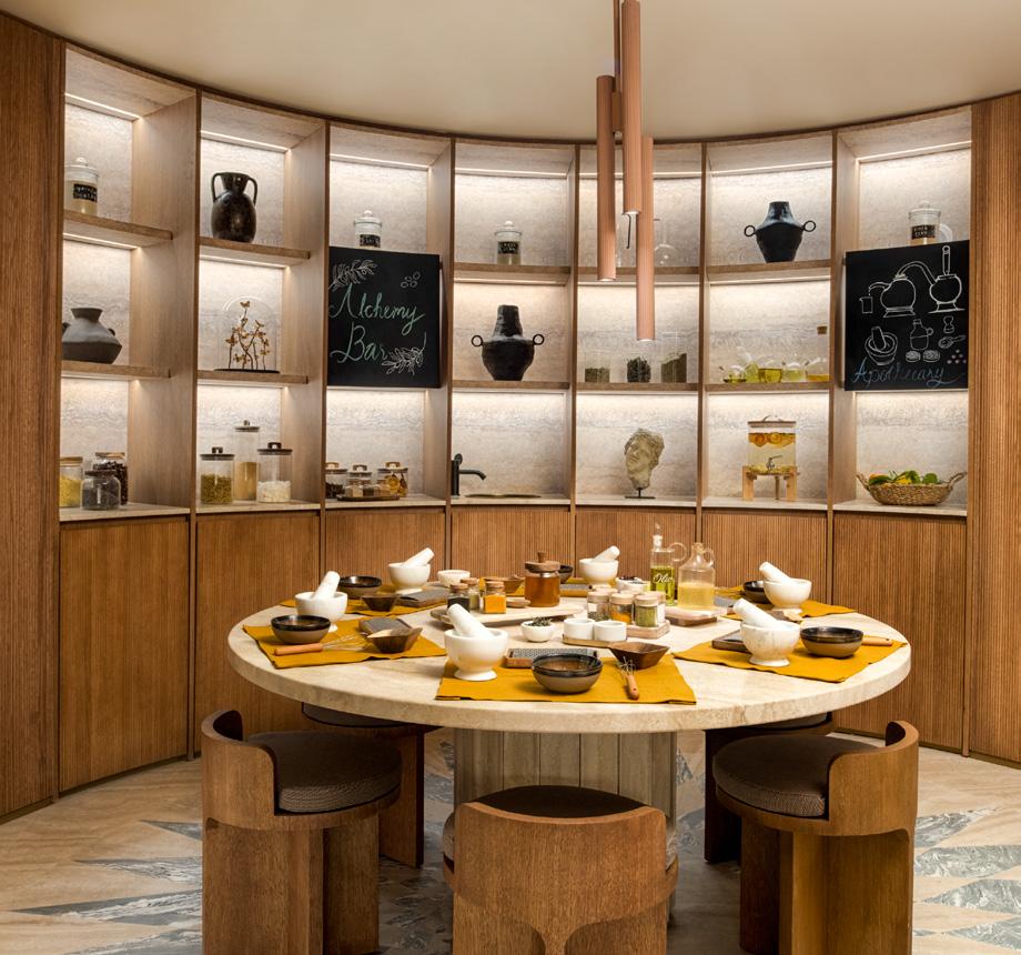 The Six Senses Alchemy Bar at Six Senses Rome