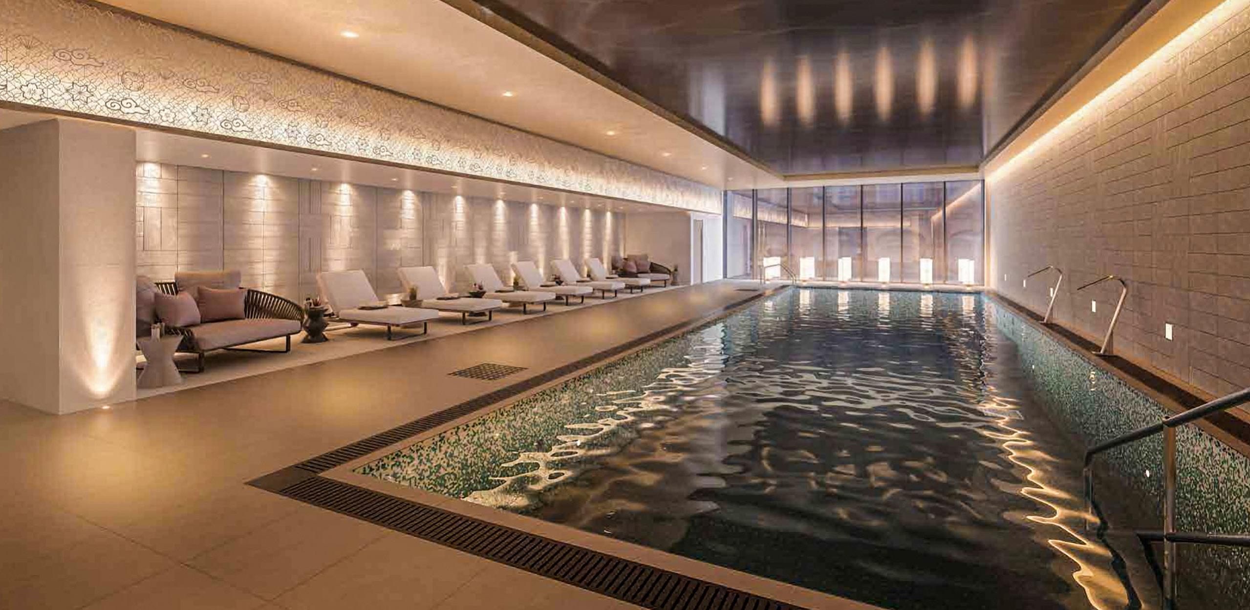 The tranquil pool at The Municipal Liverpool – MGallery