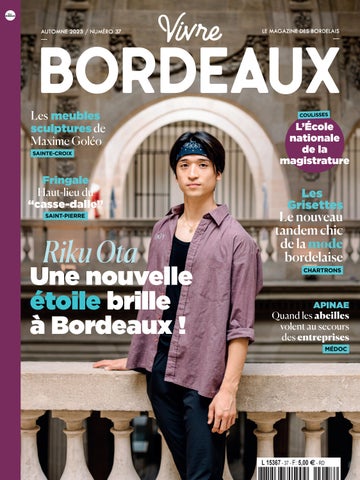 "VIVRE BORDEAUX 37" publication cover image