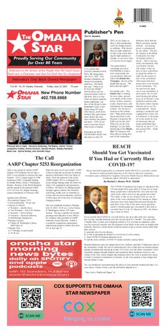 "Omaha Star, Vol 85 No. 25, June 23, 2023, Omaha, Nebraska" publication cover image