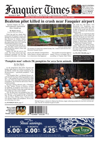 "Fauquier Times 12/06/2023" publication cover image