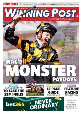 "Winning Post December 9 2023" publication cover image