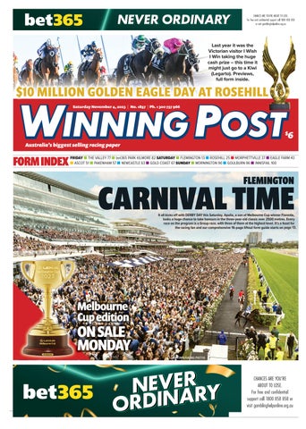 "Winning Post November 4 2023" publication cover image