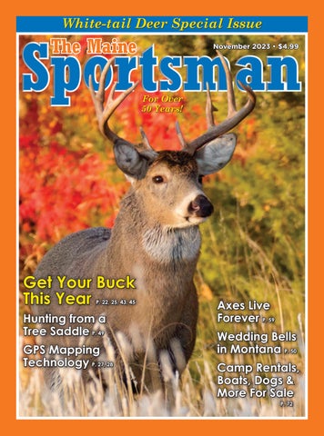 "The Maine Sportsman November 2023 Digital Edition" publication cover image