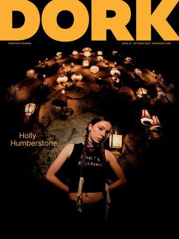 "Dork, October 2023 (Holly Humberstone cover)" publication cover image