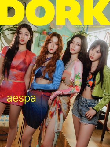 "Dork, September 2023 (aespa cover)" publication cover image