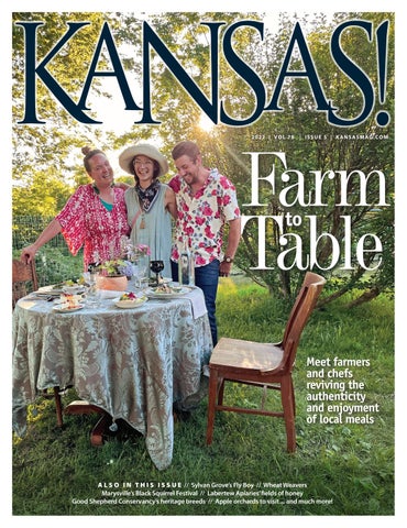 "KANSAS! Magazine |  Harvest to Table | Issue No. 5 2022" publication cover image