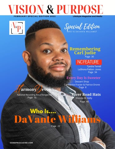 "Vision & Purpose LifeStyle Magazine | February 2022 Special Edition" publication cover image