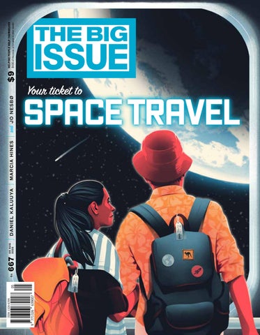 "The Big Issue Australia #667 - Space Travel" publication cover image