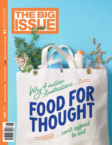 "The Big Issue Australia #661 – Food For Thought" publication cover image