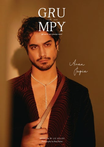 "GRUMPY MAGAZINE - Avan Jogia (Solo Edition)" publication cover image