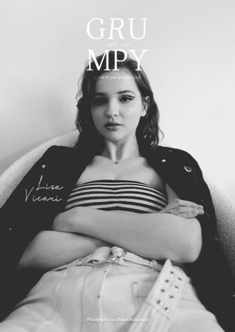 "GRUMPY MAGAZINE - Lisa Vicari (Solo Edition)" publication cover image