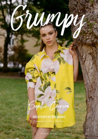 "GRUMPY MAGAZINE #17 - Sophie Cookson" publication cover image