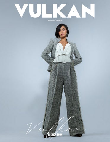 "VULKAN Fashion Book August 2023" publication cover image