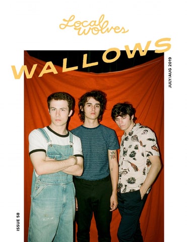 "LOCAL WOLVES // ISSUE 58 - WALLOWS" publication cover image