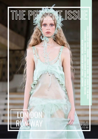 "London Runway Issue 92 - The Present Issue" publication cover image