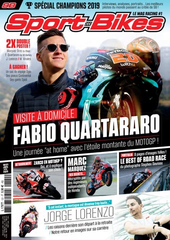 Sport-Bikes n°121 : Bienvenue chez Fabio Quartararo / Spécial Champions