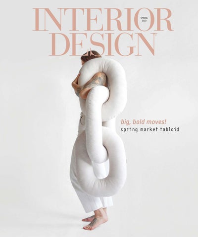 "Interior Design Spring Market Tabloid 2023" publication cover image