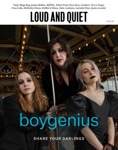 "boygenius – Loud And Quiet 158" publication cover image