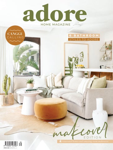 "Adore Home magazine - Makeover edition / Spring 2023" publication cover image