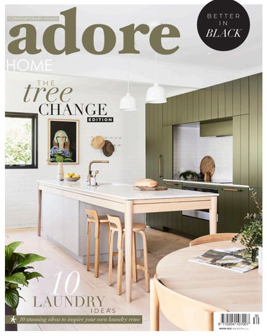 "Adore Home magazine - The Tree Change Edition / Winter 2022" publication cover image