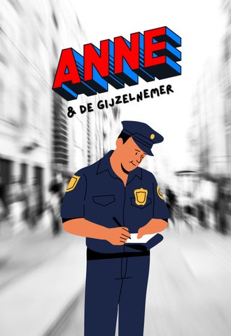 "Anne & de gijzelnemer" publication cover image