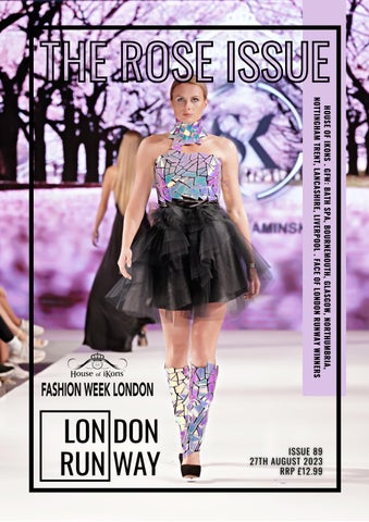 "London Runway Issue 89 - The Rose Issue" publication cover image