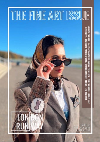 "London Runway Issue 88: The Fine Art Issue" publication cover image