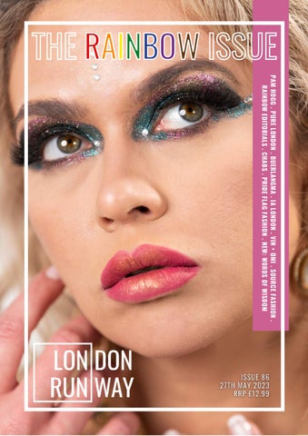 "London Runway Issue 86 - The Rainbow Issue" publication cover image