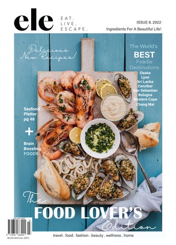 "eat.live.escape - The Foodie Edition" publication cover image