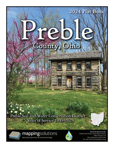 "Preble County, Ohio 2024 eBook Pro - Mapping Solutions" publication cover image