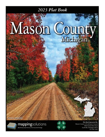 "Mason County, Michigan 2023 eBook Pro - Mapping Solutions" publication cover image