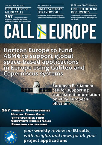 "CallforEurope Weekly Magazine - 30 Oct 2022" publication cover image