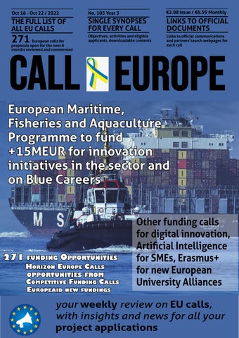 "CallforEurope Weekly Magazine - 16th October 2022" publication cover image