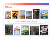 Search through and discover published content on Issuu
