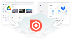 Dropbox, and Google Drive integration, live within Issuu.